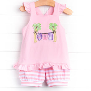 Surf's Up Bloomer Set, Pink