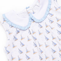 Sails and Sunshine Dress, Blue