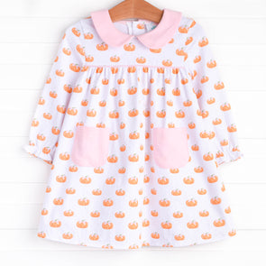 Plenty Pumpkins Dress, Pink