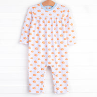 Plenty Pumpkins Romper, Blue