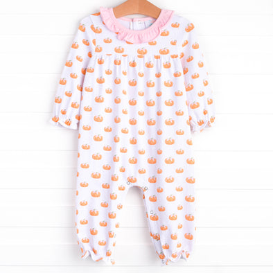 Plenty Pumpkins Romper, Pink