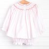 Gathering Gal Smocked Bloomer Set, Pink