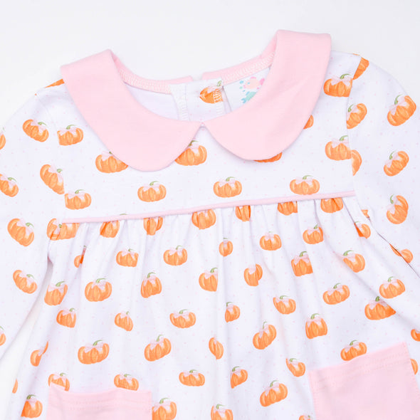 Plenty Pumpkins Dress, Pink
