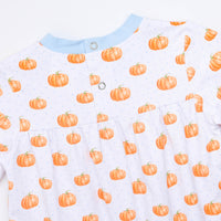 Plenty Pumpkins Romper, Blue