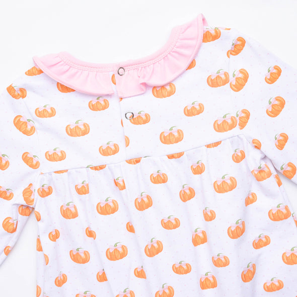 Plenty Pumpkins Romper, Pink