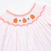 Gathering Gal Smocked Bishop Dress, Pink