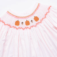 Gathering Gal Smocked Bloomer Set, Pink