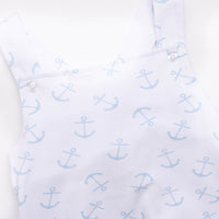 Anchor Down Bubble, White