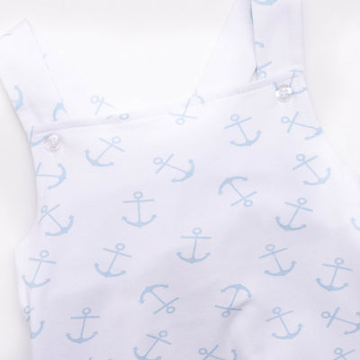Anchor Down Bubble, White