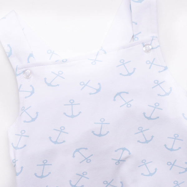 Anchor Down Bubble, White