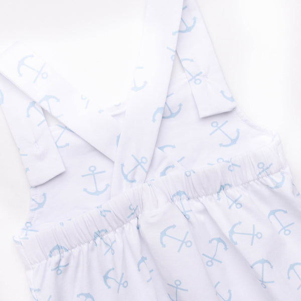Anchor Down Bubble, White