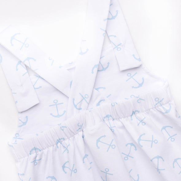 Anchor Down Bubble, White