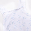 Anchor Down Ruffle Bubble, White