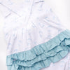 Anchor Down Ruffle Bubble, White