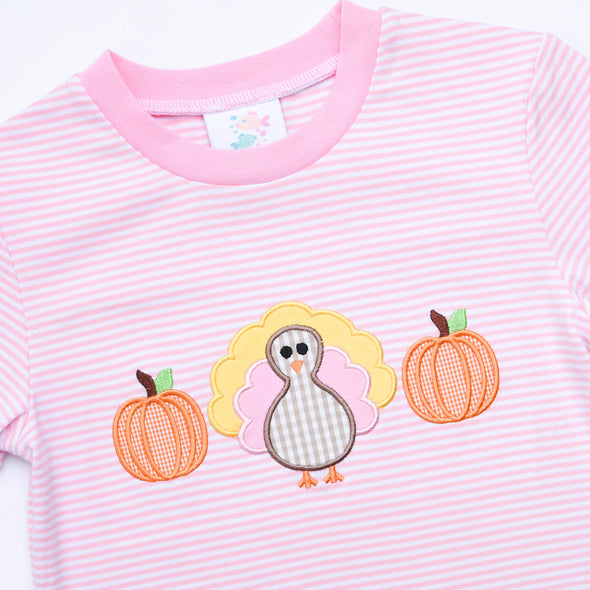 Harvest Honey Applique Soft Set, Pink