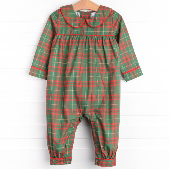 Merry Christmas Romper, Red