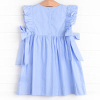 Taste of Summer Smocked Dress, Blue