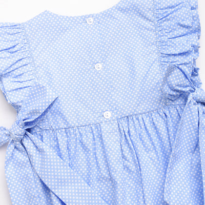 Taste of Summer Smocked Dress, Blue