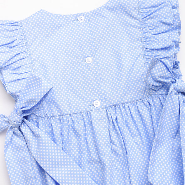 Taste of Summer Smocked Dress, Blue