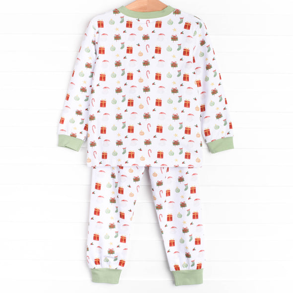 Christmas Morning Cheer Soft Set, Green