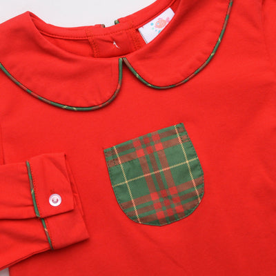 Merry Christmas Pant Set, Red