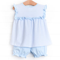 Bonnie Bloomer Set, Blue