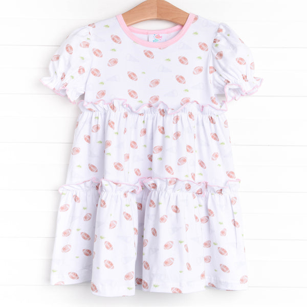 Touchdown Time Dress, Pink