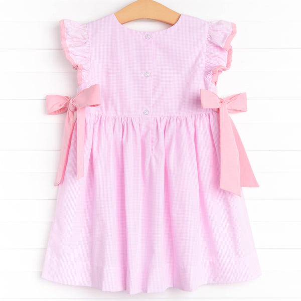 Birthday Girl Smocked Dress, Pink – Stitchy Fish
