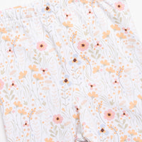 Wildflower Wishes Long Sleeve Legging Set, Yellow