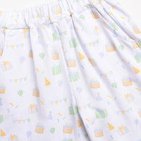 Birthday Bliss Pant Set, Blue
