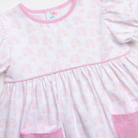 Radiant Rays Dress, Pink