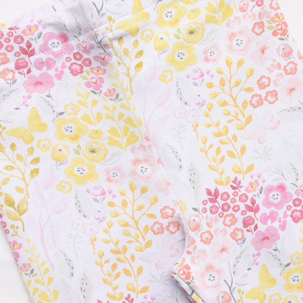 Beautiful Blooms Legging Set, Pink