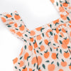 Perfectly Peachy Muslin Dress, Orange