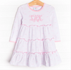 Bountiful Bows Twirl Dress, Pink