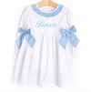 Becca Blue Dot Dress, Blue