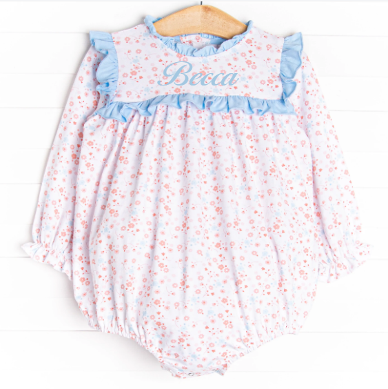 Go With the Floral Bubble, Blue