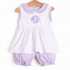 Marcella Pima Bloomer Set, Purple