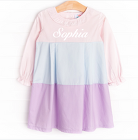 Color Block Cutie Dress, Pink