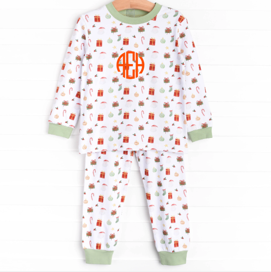 Christmas Morning Cheer Soft Set, Green