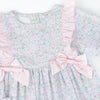 French Country Florals Dress, Pink