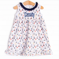 Captain Cute Dress, Navy