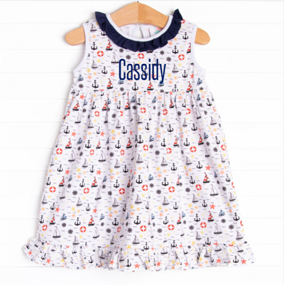 Captain Cute Dress, Navy
