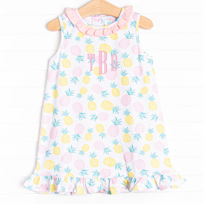 Tropical Breeze Dress, Pink