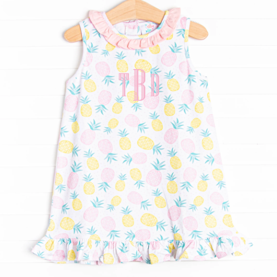 Tropical Breeze Dress, Pink