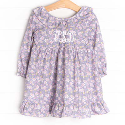 Purple Petals Dress, Purple