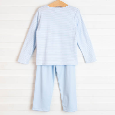 Joseph Pant Set, Blue