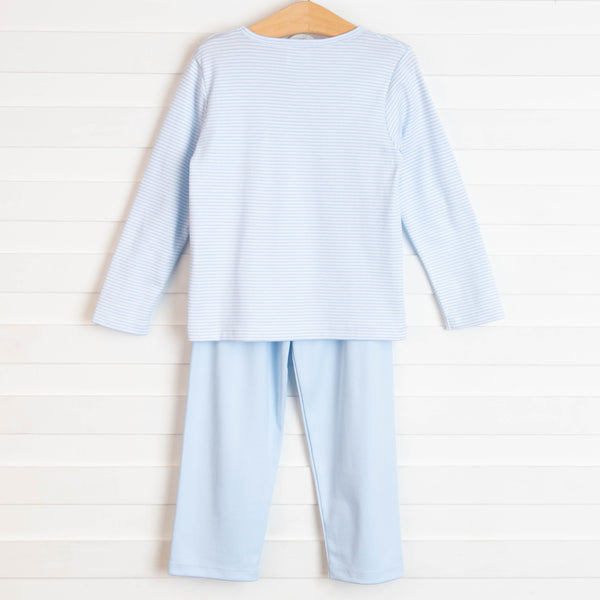 Joseph Pant Set, Blue