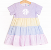 Serendipity Stripes Dress, Purple