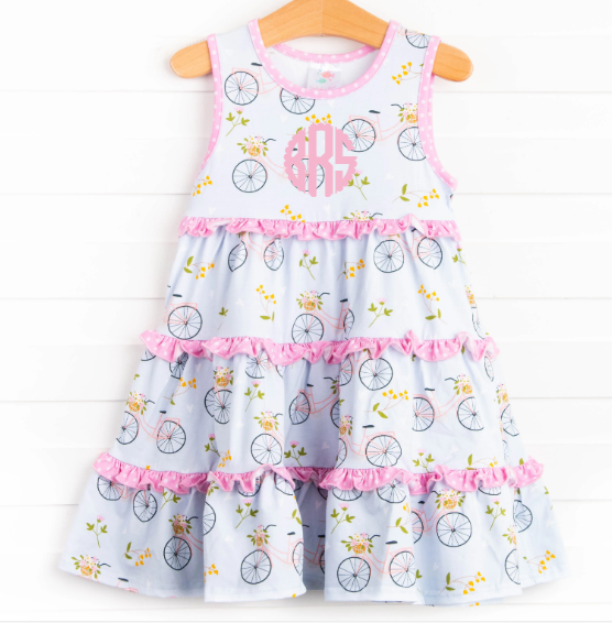 Let's Go Riding Dress, Blue