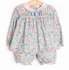 Fresco Florals Bloomer Set, Blue